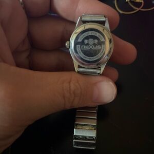 Silver Wearable Watch